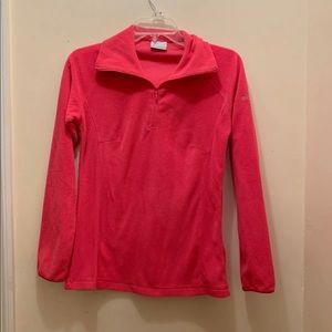 Columbia 1/3 Zip throw over!!